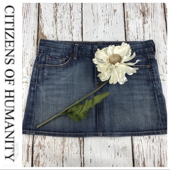 💕SALE💕Citizens of Humanity "Bridgette Mini Skirt - Picture 2 of 8